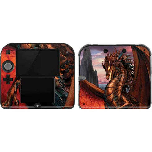 Coppervein Dragon by Ruth Thompson Nintendo Skins